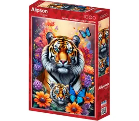 Puzzle ALIPSON Mother's Love: Tygrysy / 1000 elementów / od 14 lat
