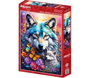 ALIPSON Puzzle Mother's Love: Wilki / 1000 elementów / od 14 lat