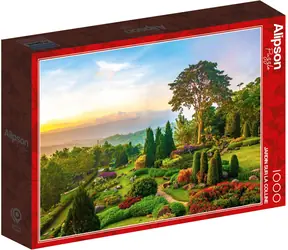 ALIPSON Puzzle Ogród na wzgórzu / 1000 elementów / od 14 lat