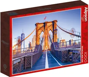 ALIPSON Puzzle Most Brookliński, Nowy York / 1000 elementów / od 14 lat