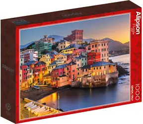 ALIPSON Puzzle Genua, Włochy / 1000 elementów / od 14 lat