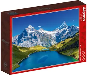 ALIPSON Puzzle Jezioro Bachalpsee, Alpy / 1000 elementów / od 14 lat