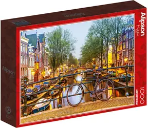 ALIPSON Puzzle podświetlane Amsterdam / 1000 elementów / od 14 lat