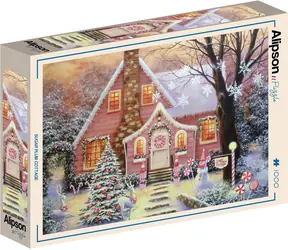 Puzzle ALIPSON Słodki Śliwkowy Domek / 1000 elementów / od 14 lat