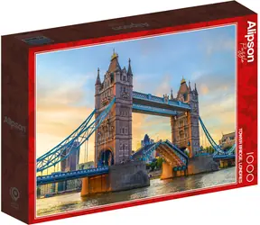 ALIPSON Puzzle Tower Bridge, Londyn / 1000 elementów / od 14 lat