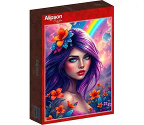ALIPSON Puzzle Rainbow Girl / 500 elementów / od 12 lat