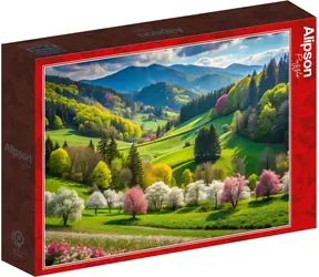 ALIPSON Puzzle Wiosenny spacer / 500 elementów / od 12 lat