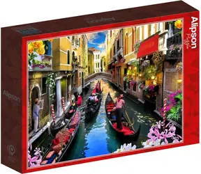Puzzle ALIPSON Przewoźnicy z Wenecji / 500 elementów / od 12 lat