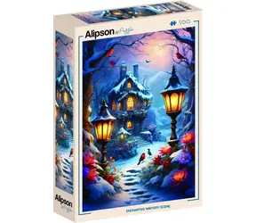 ALIPSON Puzzle Magiczna Zima / 500 elementów / od 12 lat