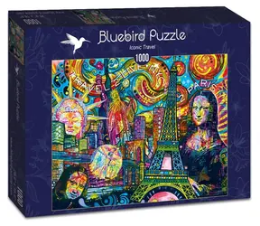 BlueBird Puzzle Cult Travel / 1000 elementów / od 14 lat