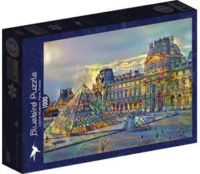 Puzzle BlueBird Muzeum Luwr, Paryż, Francja / 1000 elementów / od 14 lat