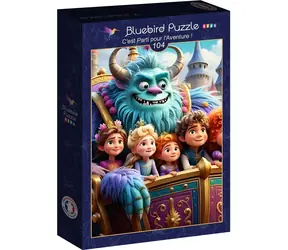 BlueBird Puzzle Adventure! / 104 elementy / od 6 lat