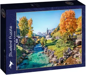 Puzzle BlueBird Jesień w Ramsau / 500 elementów / od 12 lat
