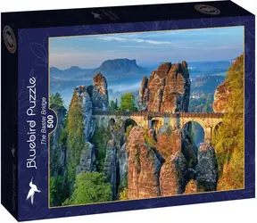 BlueBird Puzzle Most skalny Bastei / 500 elementów / od 12 lat
