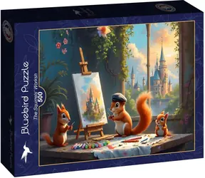 BlueBird Puzzle Wiewiórka Studio / 500 elementów / od 12 lat