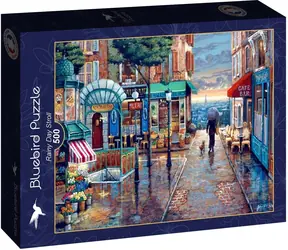 Puzzle BlueBird Spacer w deszczowy dzień / 500 elementów / od 12 lat