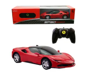 Wykonano 25476 - Samochodzik zdalnie sterowany Ferrari SF90 Stradale / 1:24 / 5x AA / od 3 lat