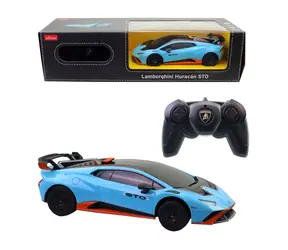 Wykonano 25477 - Samochodzik zdalnie sterowany Lamborghini Huracan STO / 1:24 / 5x AA / od 3 lat