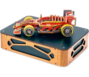 Drewniane puzzle 3D Wooden City Bolid Edycja limitowana / 109 elementów / od 14 lat