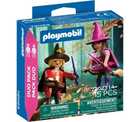 Playmobil® DuoPack 72023 DuoPack Czarownica z Czarodziejem / Liczba elementów: 15 / od 4 lat