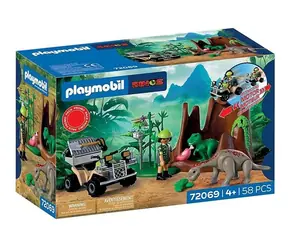 Playmobil® 72069 Kryjówka dinozaurów / Liczba elementów: 58 / od 4 lat