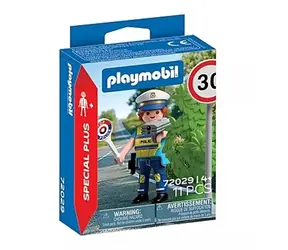 Playmobil® Special PLUS 72029 Policjant z radarem / Liczba elementów: 11 / od 4 lat