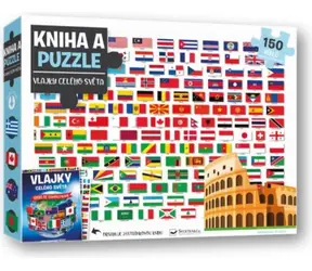 Książka i układanka Svojtka & Co.: Flagi świata / od 8 lat