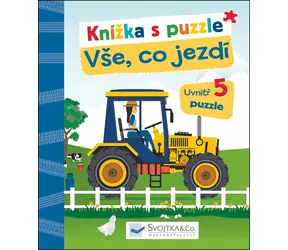 Svojtka & Co. Książka z łamigłówkami: Wszystko, co się rusza / od 3 lat