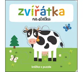 Svojtka & Co. Książka z łamigłówkami: Zwierzęta na farmie / od 12 miesięcy