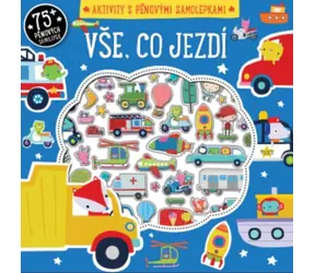 Svojtka & Co. Aktywności z naklejkami piankowymi - Wszystko co się rusza / od 3 lat