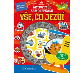 Svojtka & Co. Aktywności naklejkowe - Wszystko co się rusza / od 3 lat
