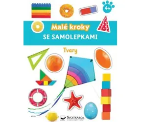 Svojtka & Co. Shapes - Małe kroczki z naklejkami 4+ / od 4 lat