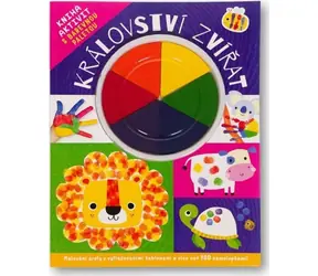 Svojtka & Co. Animal Kingdom - Książka z zadaniami i paletą barw / od 3 lat