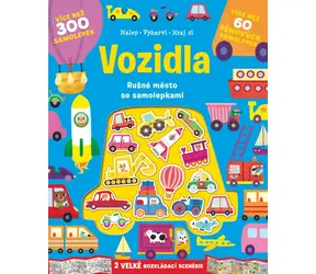 Svojtka & Co. Pojazdy Miasto pełne ruchu z naklejkami / od 3 lat