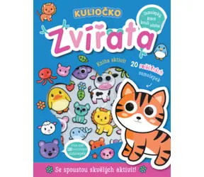 Długopis Svojtka & Co.: Zwierzęta 20 naklejek tłoczonych / od 5 lat