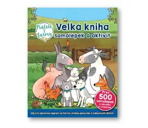 Svojtka & Co. Duża księga naklejek i aktywności Przyjaciele z farmy / od 3 lat
