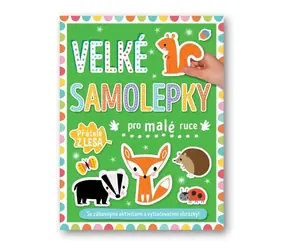 Svojtka & Co. Duże naklejki dla małych rączek Przyjaciele z lasu / od 3 lat