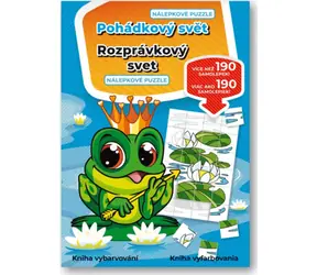 Svojtka & Co. Puzzle samoprzylepne Bajkowy świat / od 3 lat