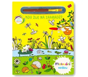 Svojtka i spółka. Malarstwo akwarelowe: Kto mieszka w ogrodzie? / od 2 lat