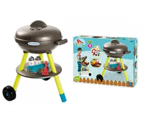 Ecoiffier Grill ogrodowy + akcesoria czarny / od 18 miesięcy