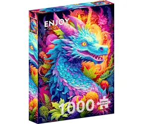CIESZ SIĘ Puzzle Niebiański Smok / 1000 elementów / od 14 lat