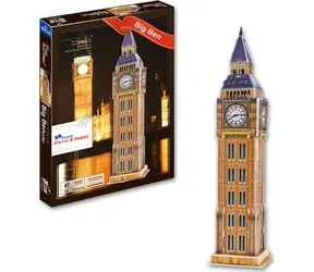 CLEVER&HAPPY Puzzle 3D Big Ben, Londyn / 47 elementów / od 3 lat