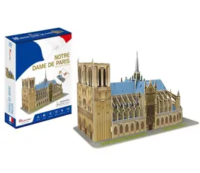 Puzzle 3D CubicFun Katedra Notre-Dame / 53 elementy / od 8 lat