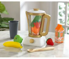 Blender do smoothie KidKraft z akcesoriami złoty / od 3 lat