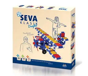 Zestaw konstrukcyjny Seva Klasik Two / 366 elementów / od 4 lat