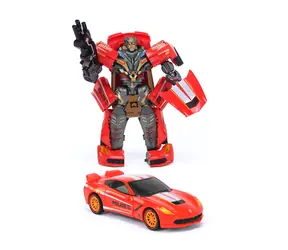 Rappa Robot samochodowy ze światłem i dźwiękiem 20 cm / od 3 lat