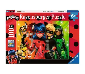 Puzzle dla dzieci Ravensburger Cudowna Biedronka na misji / 100 elementów / od 6 lat