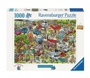 Ravensburger Puzzle Camping / 1000 elementów / od 14 lat