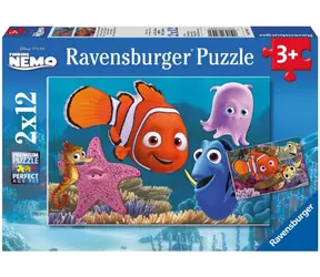 Puzzle Ravensburger Gdzie jest Nemo / 2x12 elementów / od 3 lat