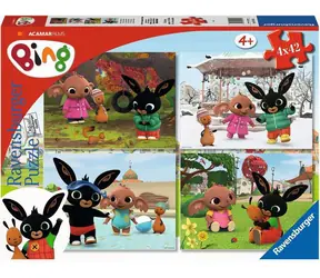 Puzzle Ravensburger Bing / 4x42 elementy / od 4 lat
